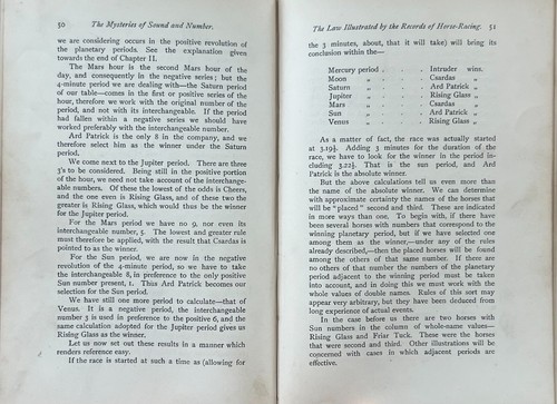 1925 Mysteries of Sound & Number Habeeb Ahmad ~ W.D. Gann Pferderennen Astrologie - Bild 18 von 21