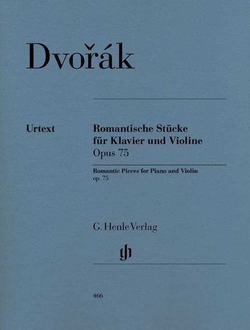 Thumbnail - Dvorák, Antonín - Romantische Stücke Op. 75 Für Klavier Und Violine |