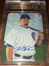 2016 Topps Archives ‘69 Super Autographs Red Kyle Schwarber Rookie Auto BGS 9.5/