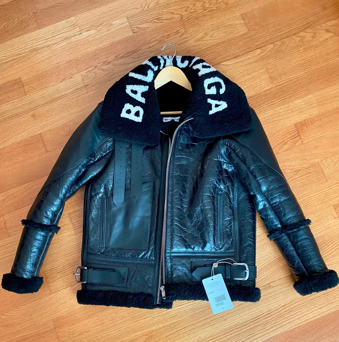 Louis Vuitton - Authenticated Jacket - Leather Black for Women, Never Worn