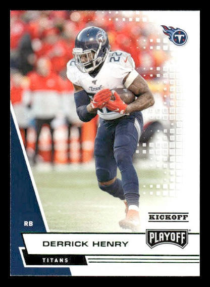 2020 Panini Playoff #72 Derrick Henry Green Tennessee Titans