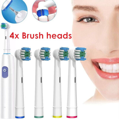 Electric Toothbrush Rotary Rechargeable Electric Toothbrush for Adults Rotating