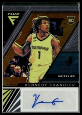 2022-23 Panini Flux #FRS-KCH Kennedy Chandler Flux Rookie Signatures