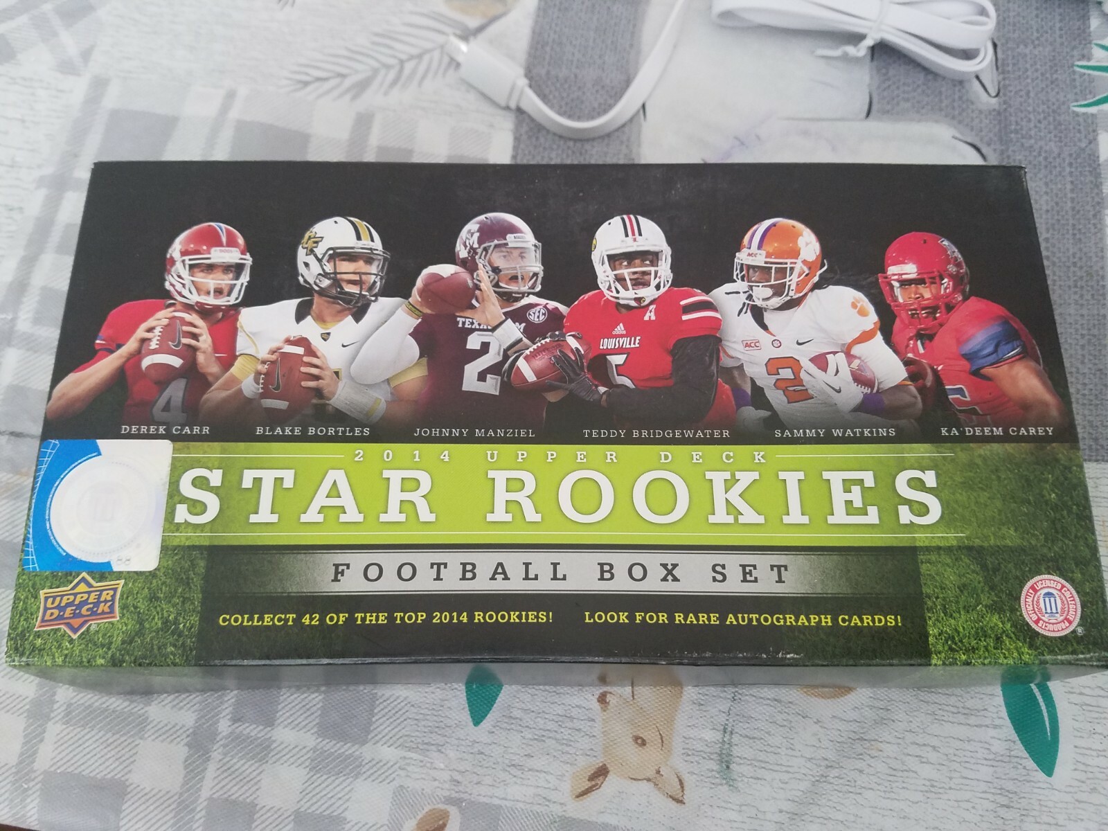 2014 Upper Deck Star Rookies Football Box Set - Johnny Manziel, Derek Carr  | eBay