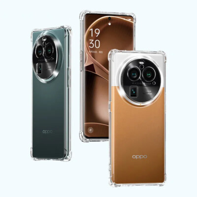 For OPPO Find X6 Pro X2 X3 Neo X5 Lite Soft Clear Gel TPU Shockproof Case Cover