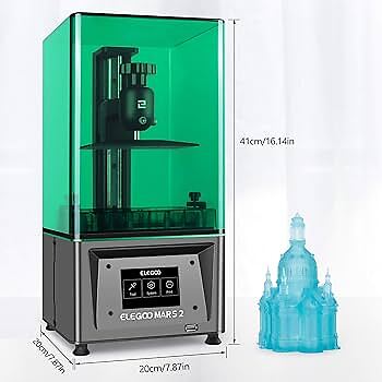 Elegoo 3D Drucker Mars 2 - Fast Resin Printer USED Parts 6.08 Inch LCD 2K