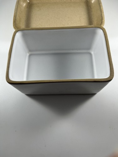 Denby Windflower Stoneware Lidded Butter Dish - Picture 3 of 4