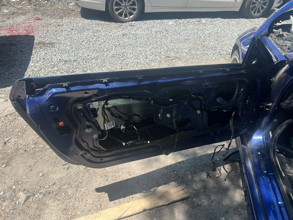 BMW 335i M3 2007-2013 cupé original conductor izquierdo puerta exterior carcasa azul OEM Foto 3 de 3