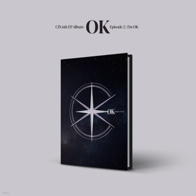 CIX 6th EP Album 'OK' Episode 2 : I'm OK Kill me Ver. CD+P.Book+P.Card+Sticker
