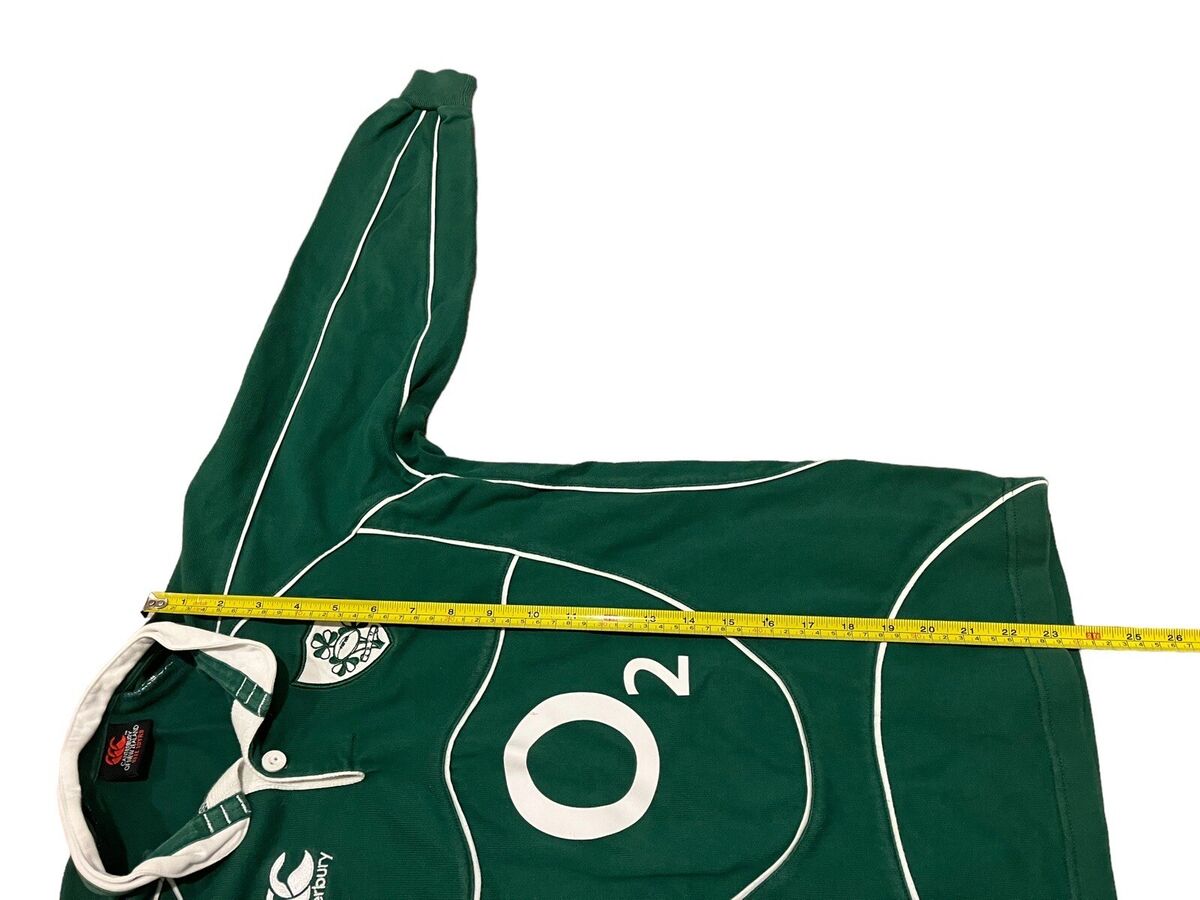 Canterbury New Zealand Irish Rugby Shirt Jersey IRFU Heavy Canterbury New Zealand Irish Rugby Shirt Jersey IRFU Heavy