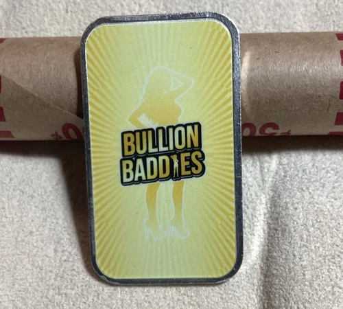 Bullion Baddies Silver Bar Custom Art Design