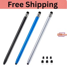3PCS Stylus Pen Touch Screen Rubber Tip Styluses For iPad Tablet Android Phone