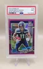 2023 Donruss Jaxon Smith-Njigba Optic Preview Pink PSA 9 Mint RC Seahawks Rookie