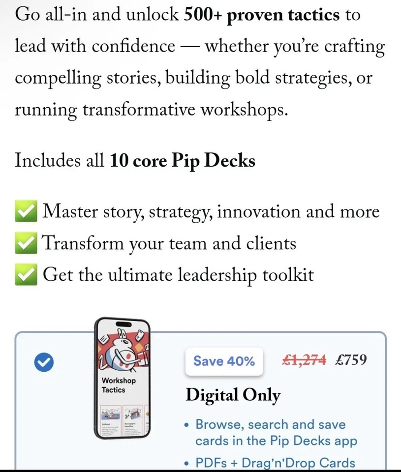 Pip Decks - Full Collection - Black Friday *SALE* - Image 3 of 4