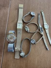 Vintage Watch Lot Wittnauer, Pulsar, Timex Etc (For Parts And Repair)