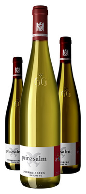 3 x Prinz Salm Johannisberg Riesling*** GG trocken   2014