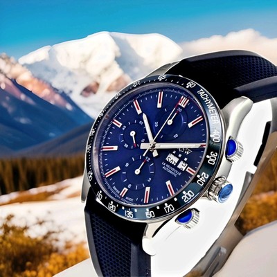 Swiss Made Chronograph  ETA Valjoux 7750   RSW La Neuveville   2 Jahre Garantie 