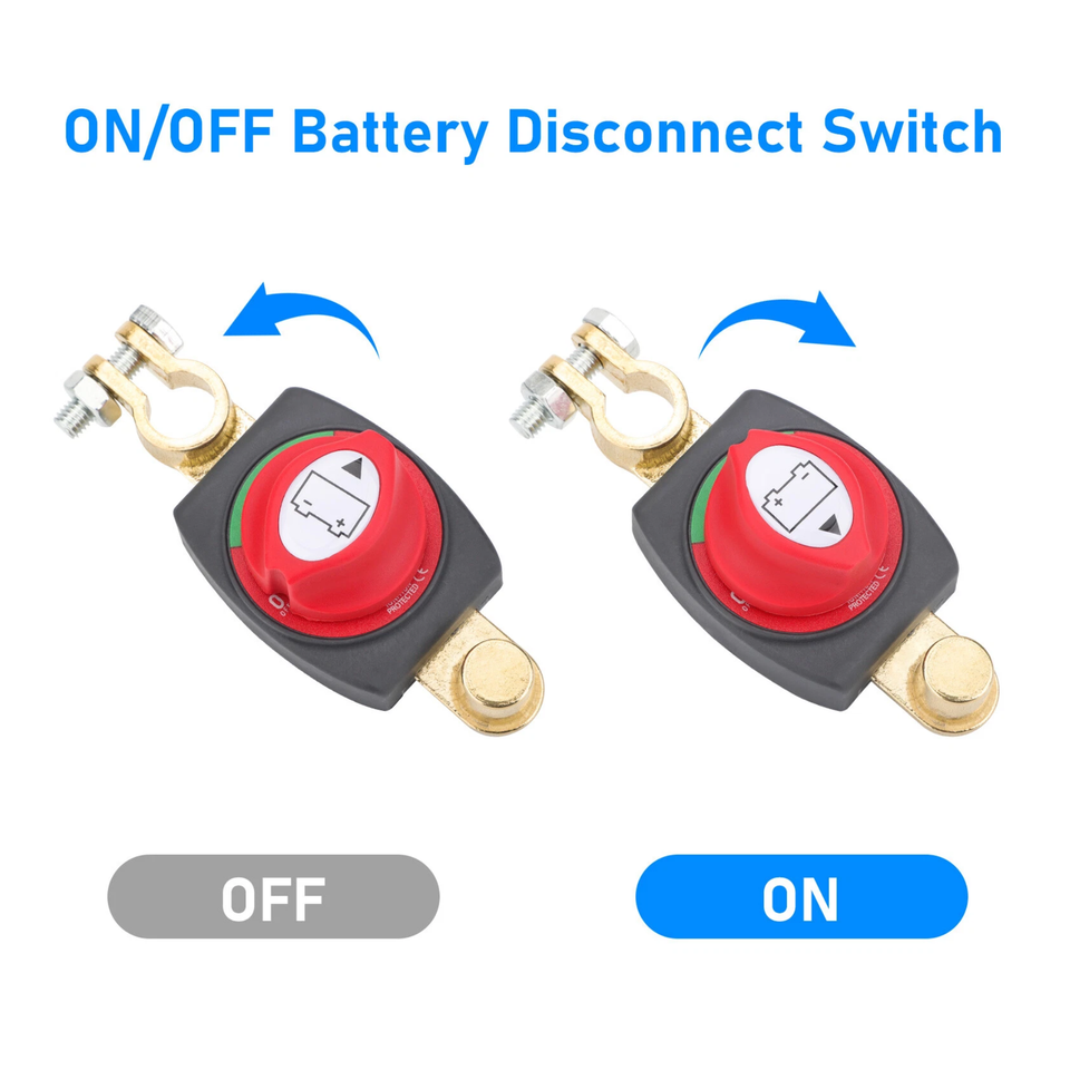 Battery Power Cut Master Switch Disconnect Isolator On-Off Marine Car ...