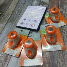 Tonic Studios ~ 4 x Petal Pairs Paper Punches & Design CD ~ For Layered Flowers