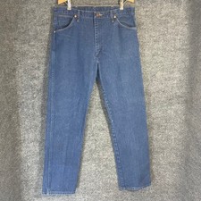 Wrangler 13MWZ Cowboy Cut Jeans Mens 36x34 34x31 Blue Straight Leg Denim