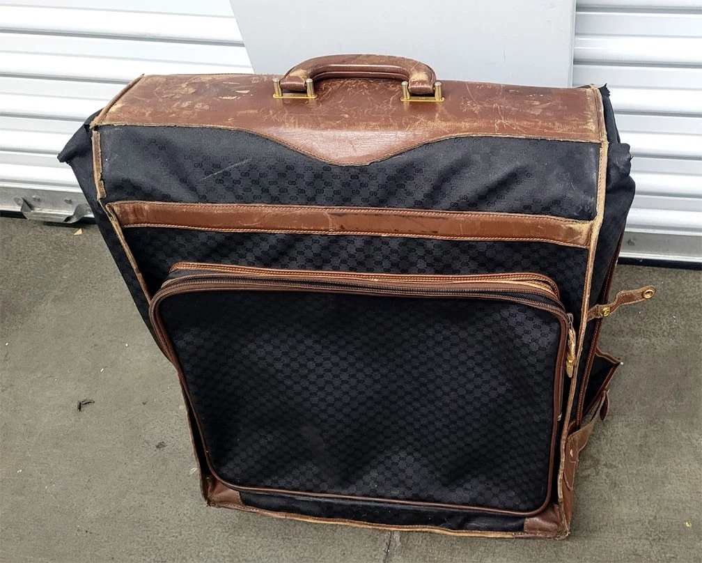 GUCCI Vintage スーツガーメントバッグ Gucci Leather Garment Bags for sale | eBay