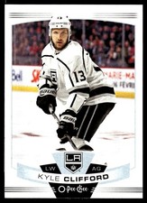 2019-20 O-Pee-Chee #244 Kyle Clifford Los Angeles Kings Hockey Card