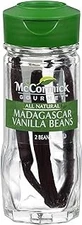 (Free Duty Tax) McCormick Gourmet Vanilla Beans, 2 count