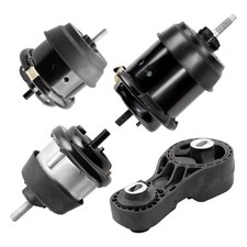 4Pcs Engine Motor Mount and Transmission Mount Kit Replacement for 2009-2019 ...