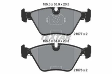 For Textar 2167703 Brake Pad Set, Disc Brake