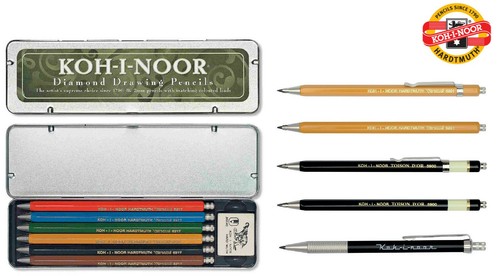 Porte-plomb d'embrayage à crayon mécanique 2 mm KOH-I-NOOR Versatil - Photo 1/7