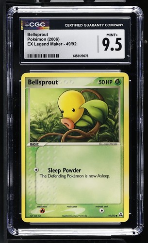 Bellsprout graded CGC 9.5 for sale on eBay