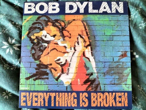 Bob Dylan Everything Is Broken 1989 7" Vinyl Single Record CBS Mint Unplayed