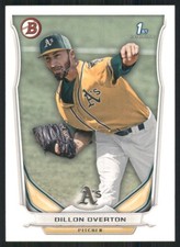 2014 Bowman Prospects #BP60 Dillon Overton Oakland Athletics 36381