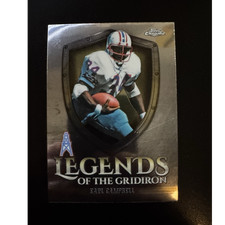 Topps 2025 Chrome Legends of the Gridiron Earl Campbell Houston Oilers LOG-12