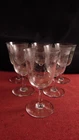 Set of 6 Baccarat Crystal Wine Glasses Lafayette Model