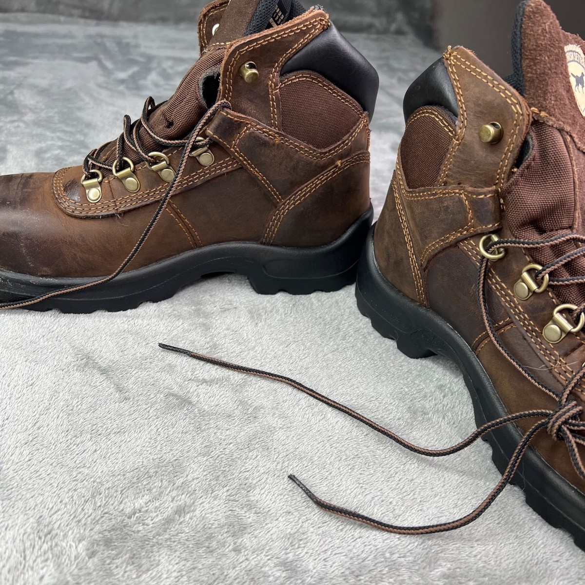 Irish Setter Ely Work Boots Men 7 Wide EE Brown Leather Steel Toe Waterproof New Amazon.com | Irish Setter, Ely, Men main image 4