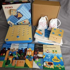 Primo Educational Cubetto Coding- Adventure maps 1-5 + Robot great condition.