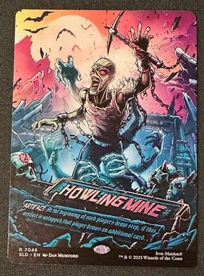MTG - Howling Mine (Secret Lair x Iron Maiden: Eddie Unchained )