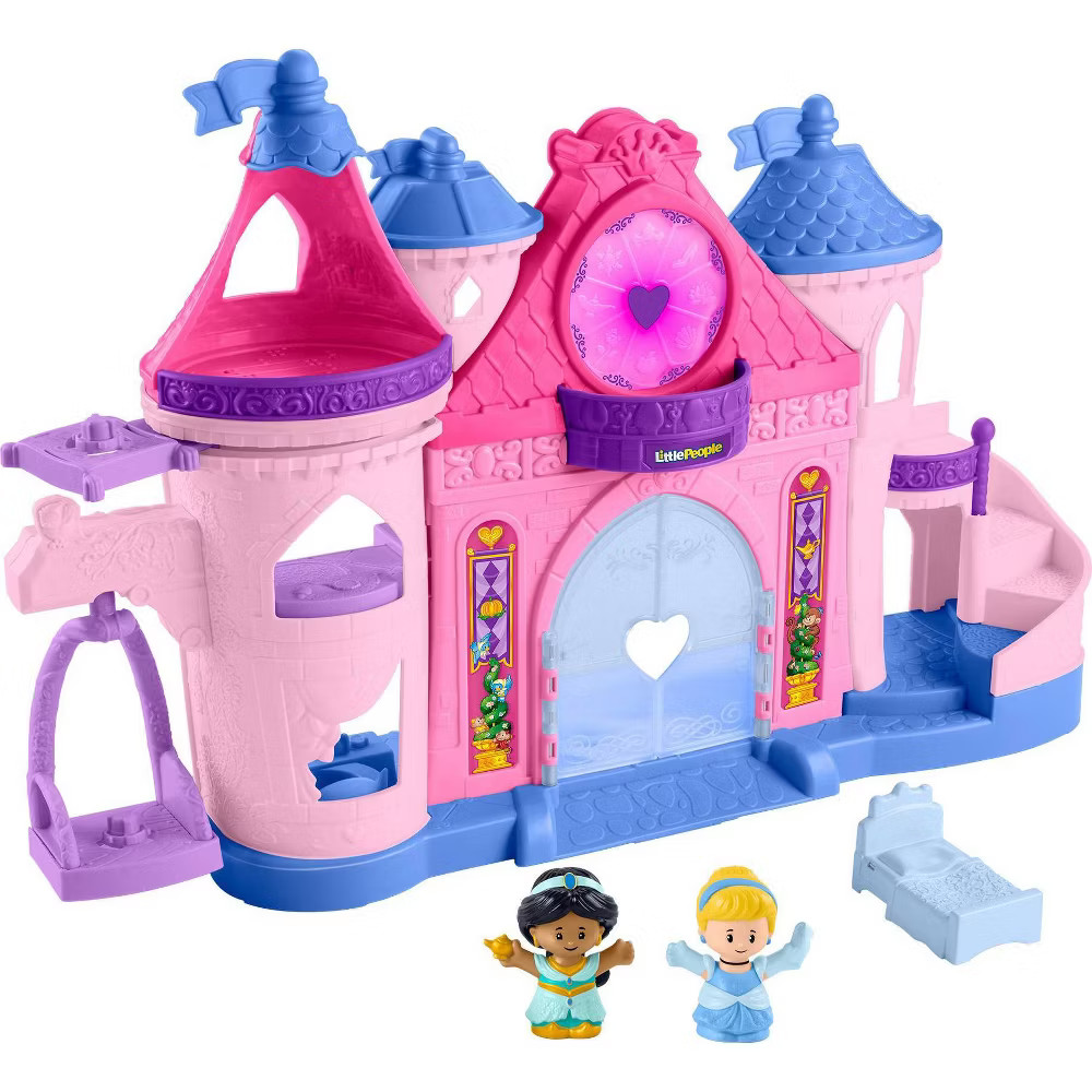Disney Princess Little People Dancing Castle Cinderella Jasmine Lights Sounds 4990₽