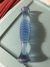 Rolling Foot Massager. Blue Heavy Plastic