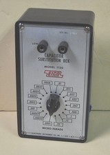 EICO 1120 Decade Capacitor Substitution Box .0001-.22 uf 