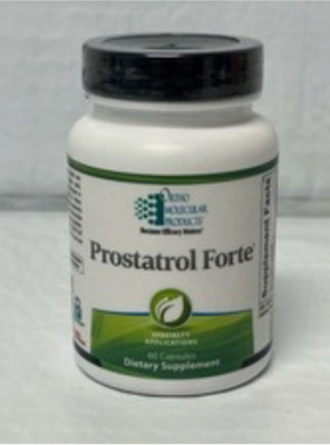 Ortho Molecular Prostatrol Forte 60 Caps   Prostate & Urinary Support EXP 06/27