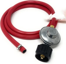 MI MADOL IMPORTS, LLC MADOL Low Pressure Propane Regulator and Hose Connectio...