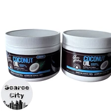 2 X Queen Helene 100% Coconut Oil Soothes Softens Skin Hair Lips Nails 10.7 Oz