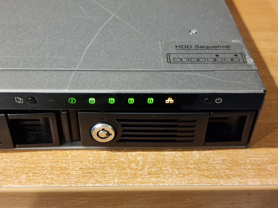 QNAP TS-459U-SP+ Network Attached Storage NAS Atom 1.8 GHz CPU;1GB RAM;2Tb strge - Image 4 of 4