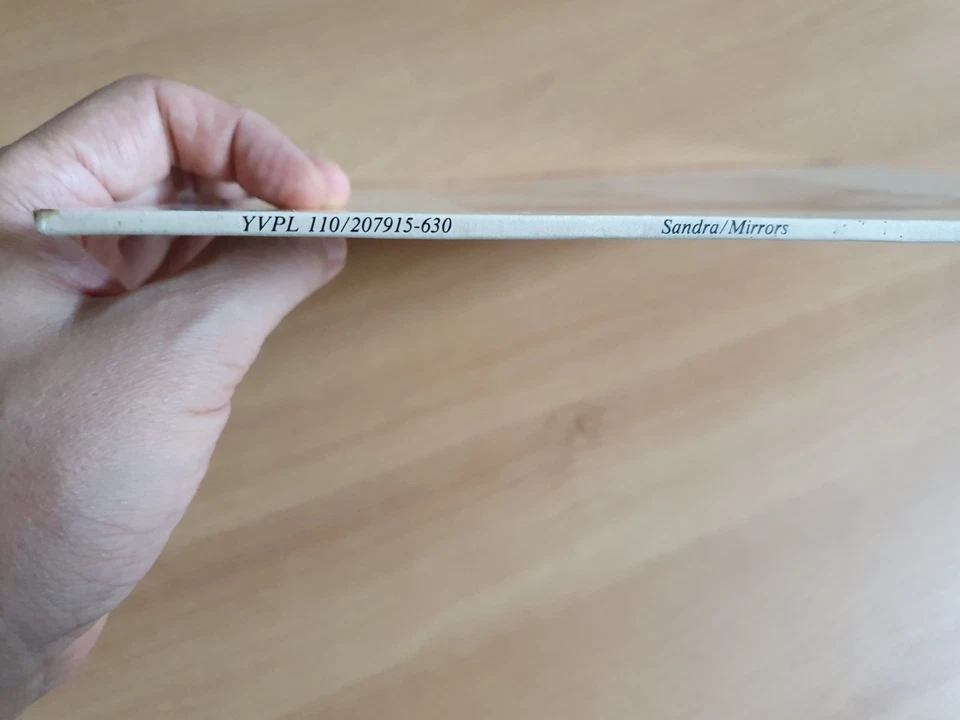 Sandra – Mirrors 1987 Korea Vinyl LP Insert Rare Synth pop Foto 4 de 4