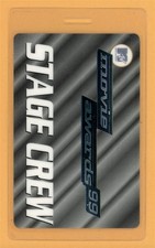 MTV 1999 Movie Awards Tour Stage Crew Laminado Backstage Pass