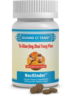 ActiveHerb Te Xiao Jing Zhui Tong Pian NecKinder, High Potency 5X, 200 Tabs