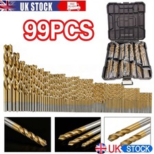 99Pcs Cobalt Drill Bits Set HSS-Co Cobalt Bit Titanium for Stainless Steel Metal
