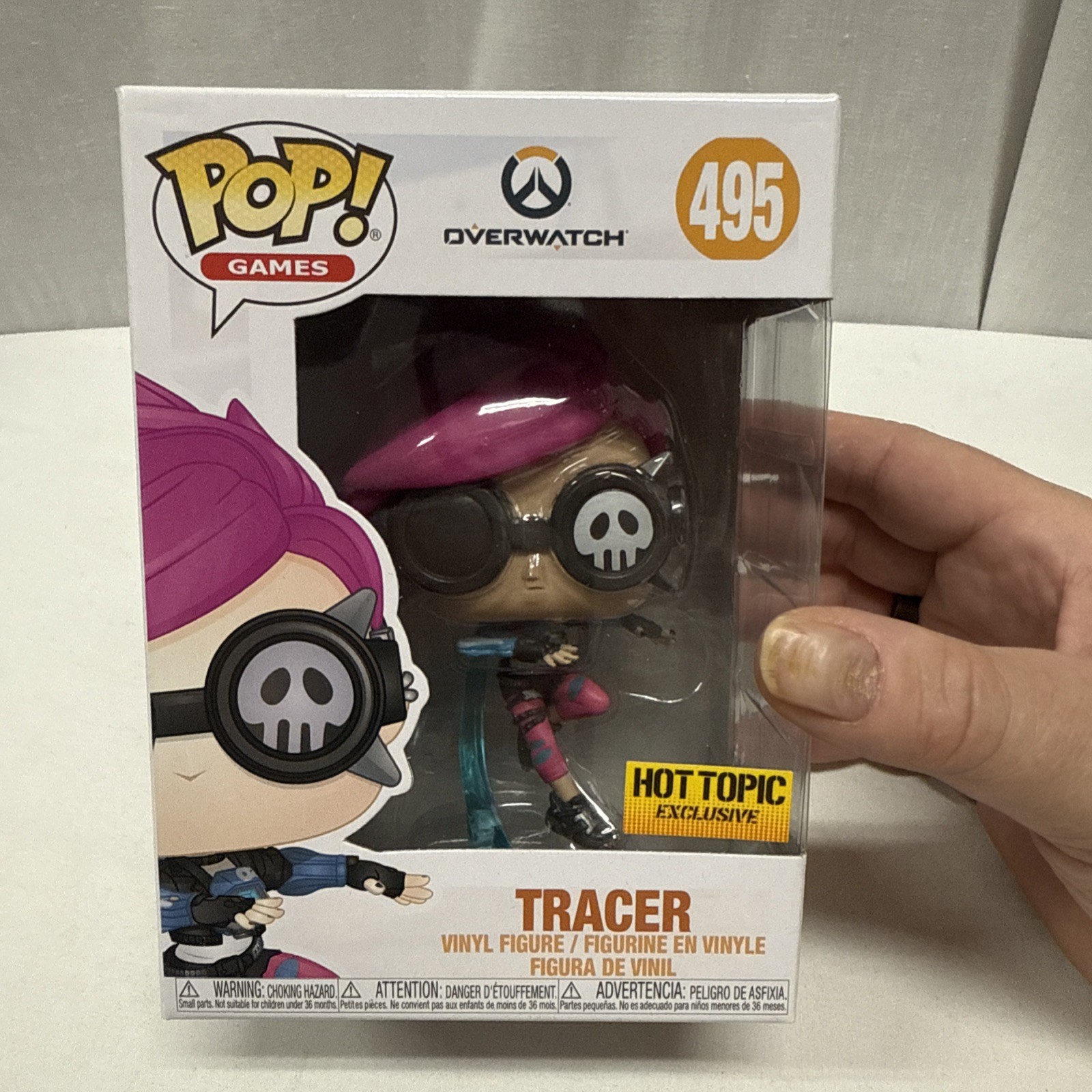 Funko POP! Overwatch Punk Tracer #495 Hot Topic Exclusive